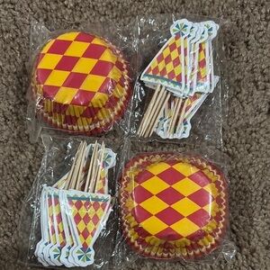 Colorful Party Supplies Set